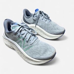New Balance Women's Blue and Green Sneakers